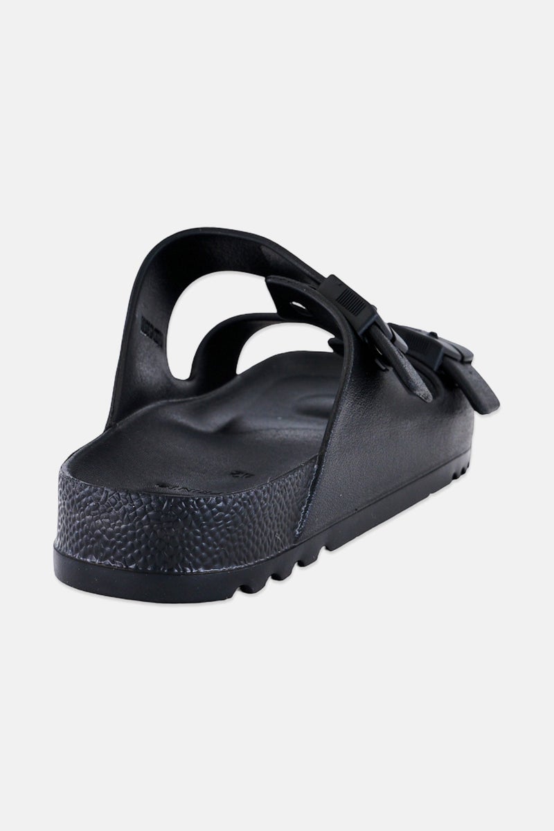 Scholl أحذية شريحة قابلة للتعديل للرجال باهيا بتصميم بيولوجي، أسود - Image 3